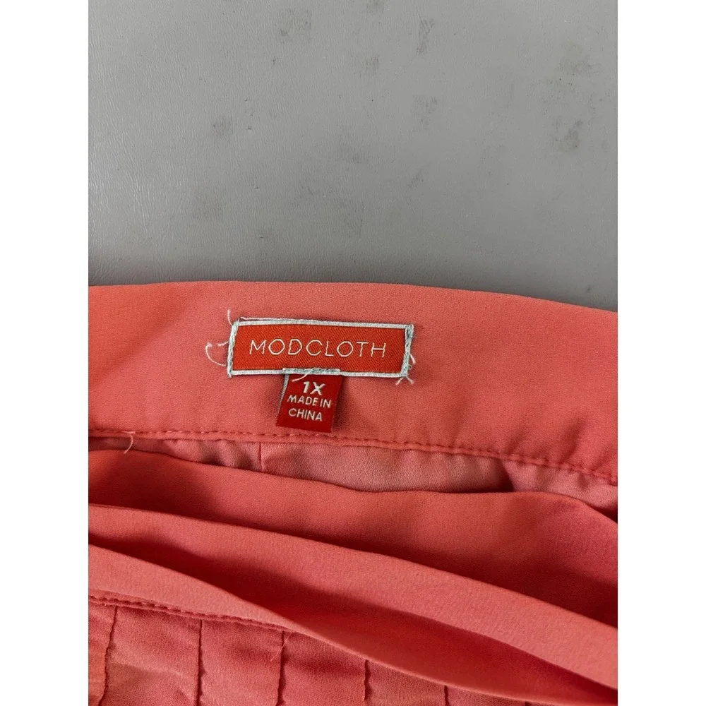 Modcloth coral orange